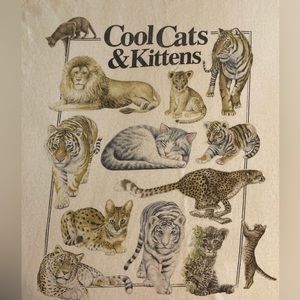 Cool Cats and Kittens t-shirt size Large